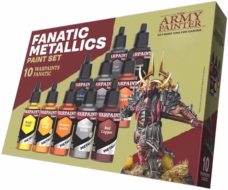 The Army Painter: Warpaints - Fanatic - Metallics Paint Set - tantis.pl