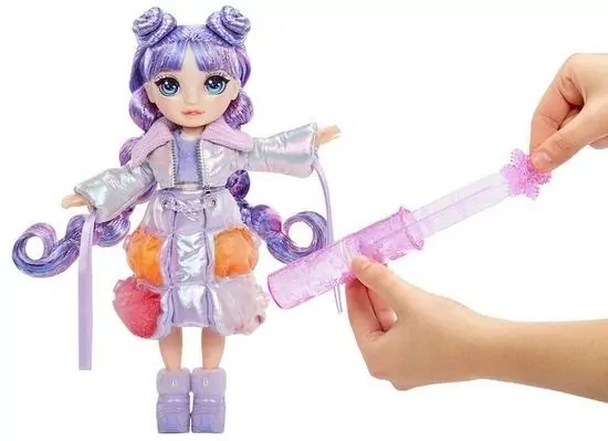 Rainbow High Winter Wonderland Doll- Violet Purple - tantis.pl