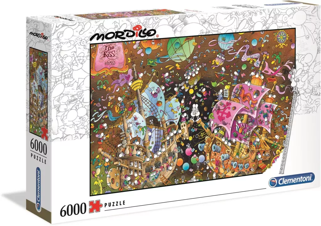 Puzzle 6000. Mordillo The Kiss - tantis.pl