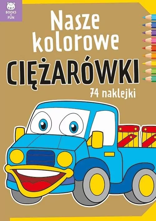 Nasze kolorowe Ciężarówki z naklejkami - tantis.pl