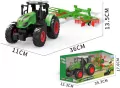 Traktor z przyczepą 36x11x13,5cm open box - tantis.pl