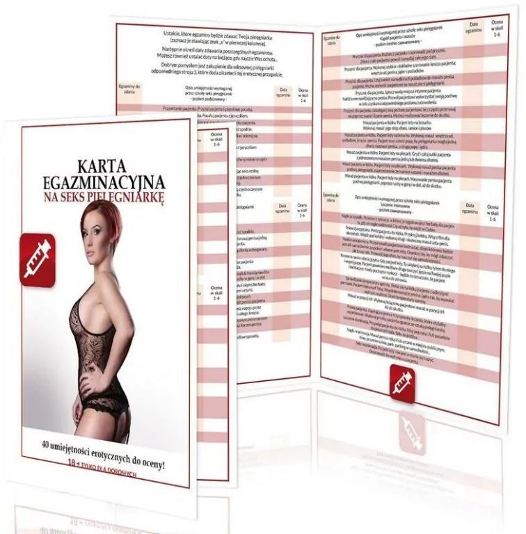 Karta egzaminacyjna na Seks Pielęgniarkę - tantis.pl