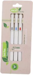 Długopis żelowy 0,5mm 3szt