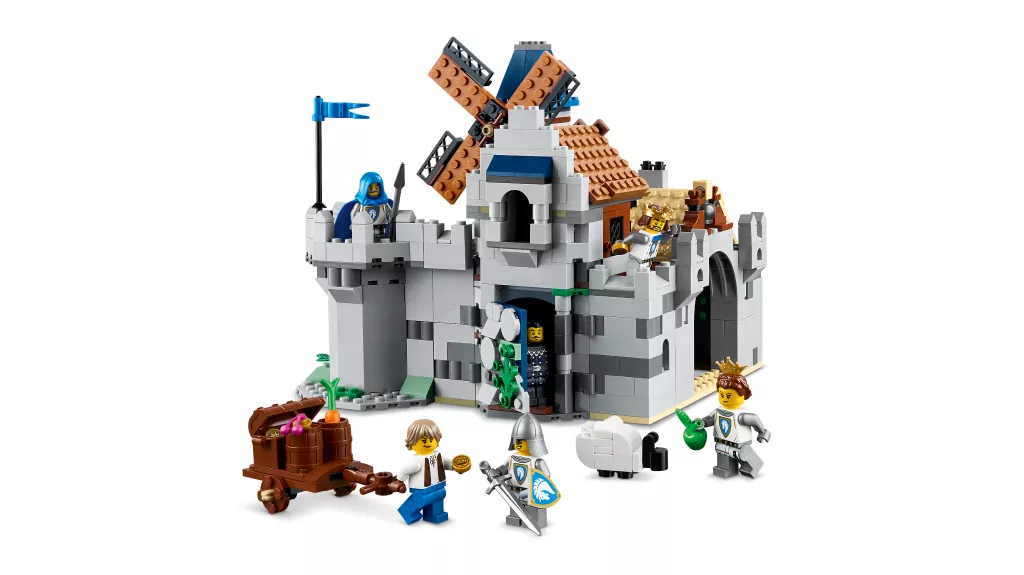 LEGO® Średniowieczny zamek rycerzy konnych 31168 - tantis.pl