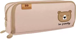 Piórnik 3-komorowy Bebe Friends Miś