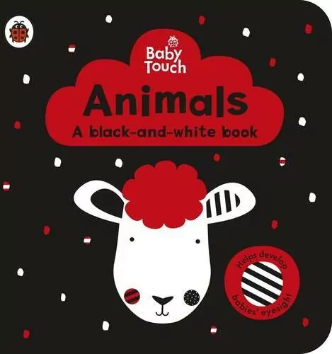 Baby Touch: Animals: a black-and-white book - tantis.pl