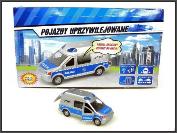 Policja Van ze światłem i dźwiękiem - tantis.pl
