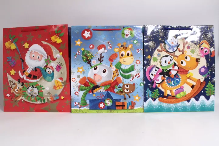 Torebka ozdobna XL. Święta - tantis.pl