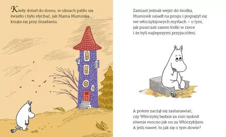 Muminek i pierwszy śnieg. Muminki - tantis.pl