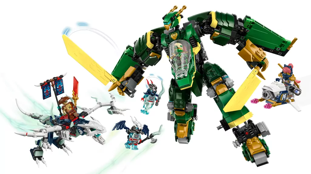 LEGO® Ninjago. Odrzutowy mech Lloyda 71845 - tantis.pl