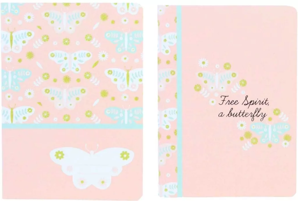 Zeszyt Butterflies. A4/48k. linia. 5 sztuk - tantis.pl