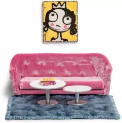 Meble do salonu do domku dla lalek