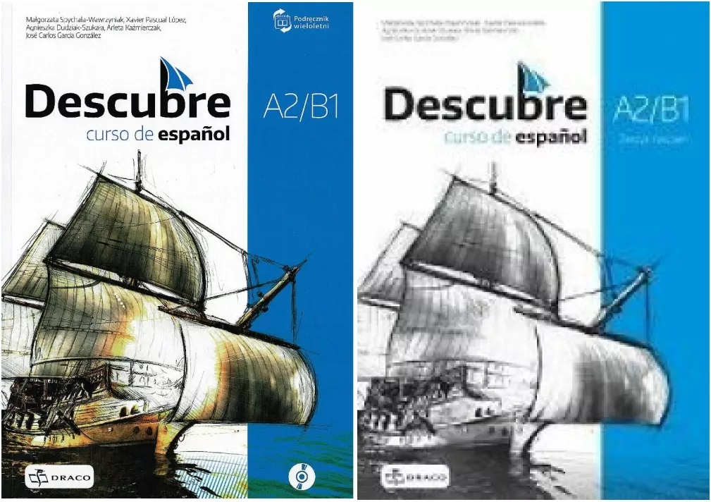 Descubre. Curso de espanol. Pakiet: Podręcznik + CD/ Ćwiczenia. Poziom A2/B1. Język hiszpański - tantis.pl