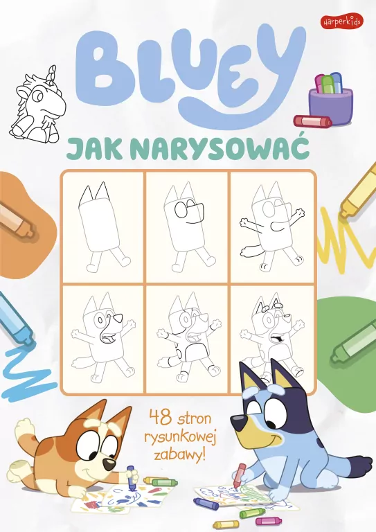 Jak narysować. Bluey - tantis.pl