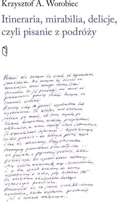 Itineraria, mirabilia, delicje, czyli pisanie z... - tantis.pl