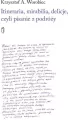 Itineraria, mirabilia, delicje, czyli pisanie z... - tantis.pl