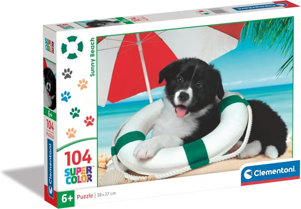 Puzzle 104 Super Kolor Sunny Beach - tantis.pl