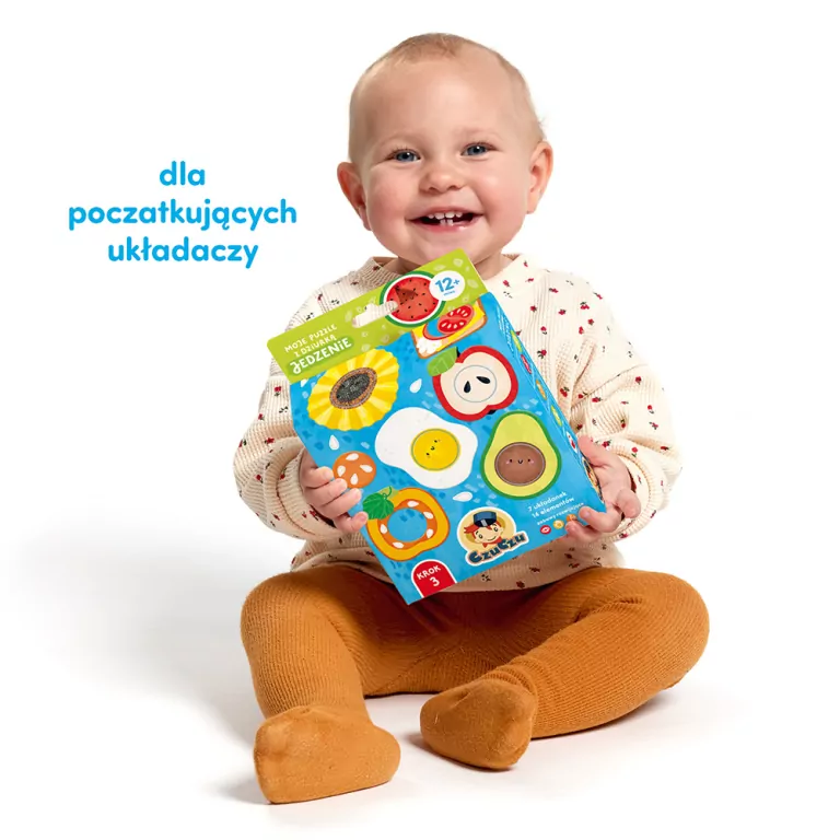 CzuCzu. Jedzenie. Moje puzzle z dziurką. 12m+ - tantis.pl