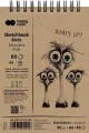 Szkicownik na spirali A6/80K 90g HAPPY COLOR - tantis.pl