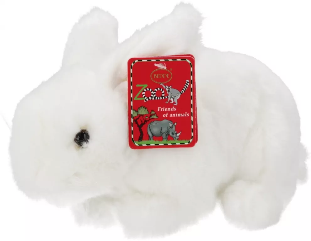 Króliczek biały 18cm - tantis.pl