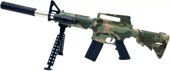 Karabin na kulki plastikowe z laserem 60cm