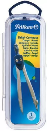 Cyrkiel metalowy w etui - tantis.pl