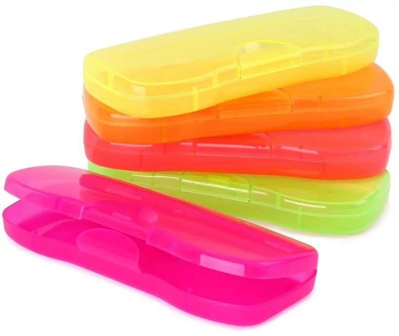 Piórnik przezroczysty na akcesoria szkolne - tantis.pl