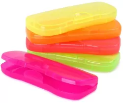 Piórnik przezroczysty na akcesoria szkolne