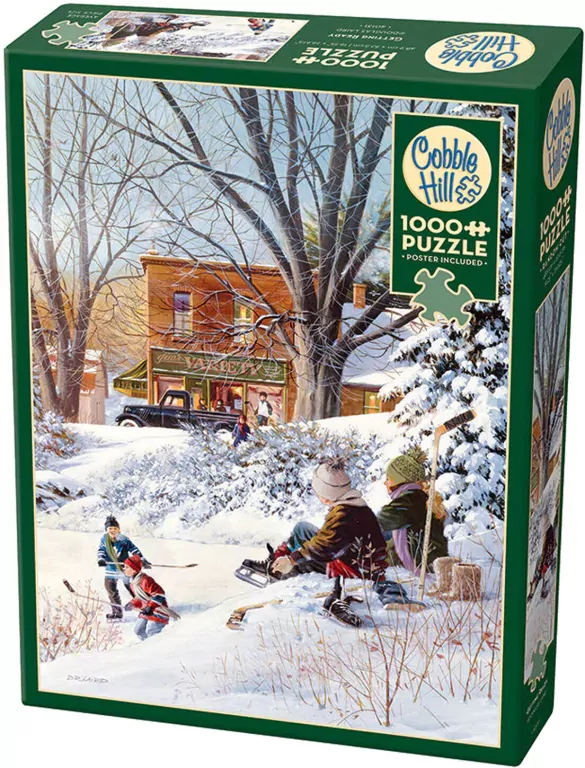 Puzzle 1000 Czas na hokej G3 - tantis.pl