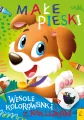Małe pieski. Wesołe kolorowanki z naklejkami - tantis.pl