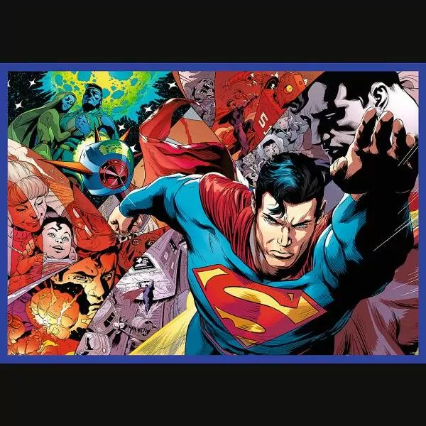 Puzzle 4x250 Odwaga Supermana TREFL - tantis.pl