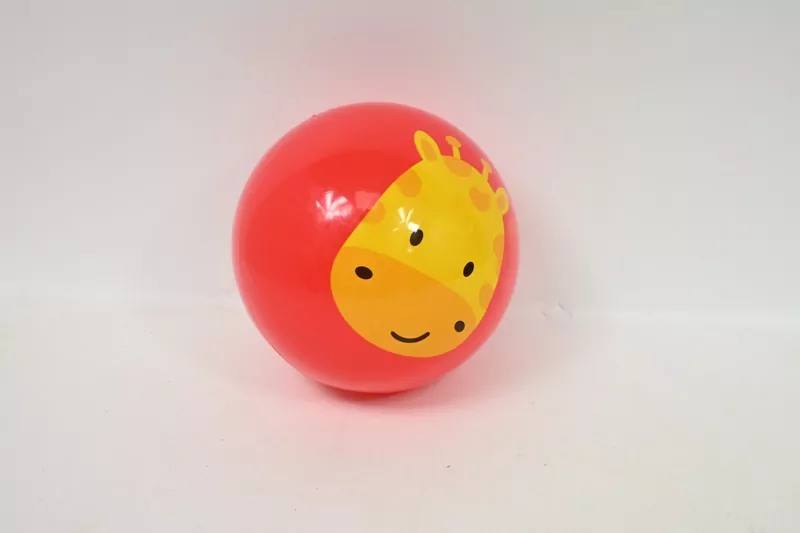 Piłka PVC Sportox Kids 230mm - Żyrafa - tantis.pl