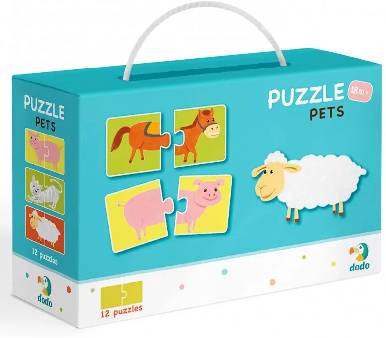 Puzzle Duo. Zwierzęta - tantis.pl