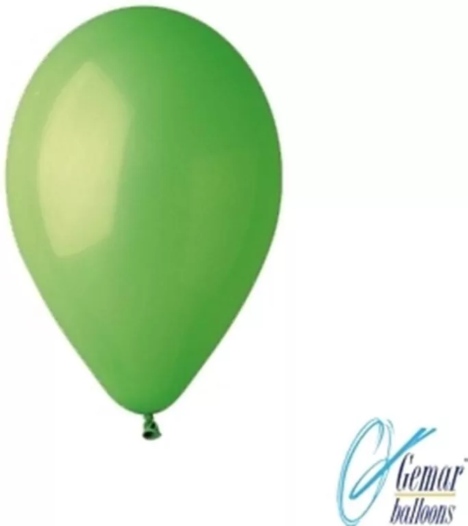 Balony Gemar pastel zielone 100szt - tantis.pl