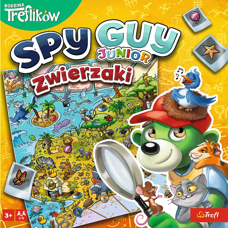 Spy Guy Junior Zwierzaki Trefl - tantis.pl