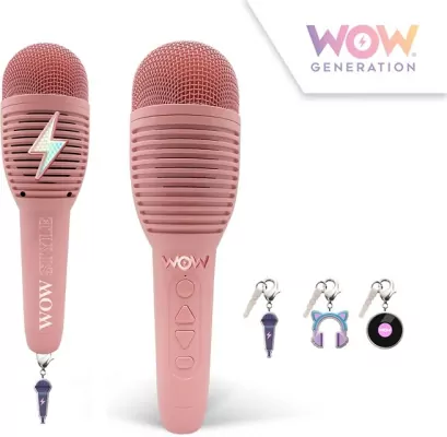 Mikrofon Karaoke Bluetooth zawieszki USB WOW