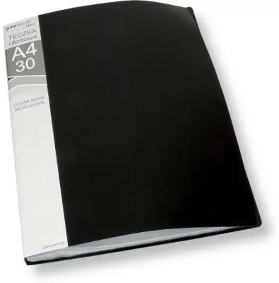 Teczka A4/30 ofertowa czarna