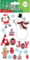 Naklejki Xmas joy 10x20cm HAPPY COLOR - tantis.pl