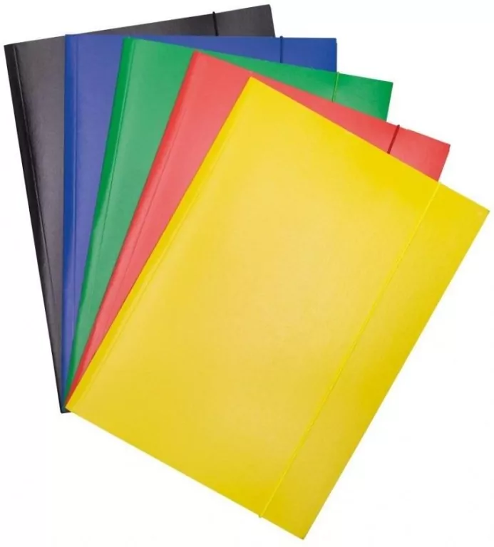 Teczka z gumką A4, mix - tantis.pl