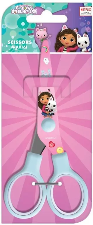 Nożyczki metalowe Koci Domek Gabi 13,5cm - tantis.pl