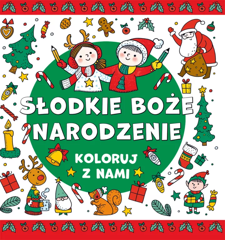 Koloruj z nami! Słodkie Boże Narodzenie - tantis.pl