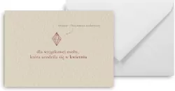 Mini kartka Urodziny kwiecień