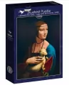 Puzzle 1000 Dama z łasiczką Leonardo da Vinci 1489 - tantis.pl