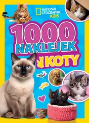 1000 naklejek. Koty. National Geographic Kids
