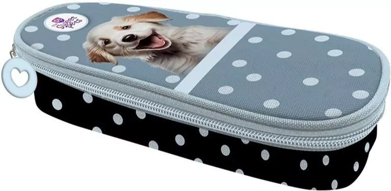Piórnik z klapką The sweet pets - pies - tantis.pl